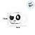 Caneca 3D Jack Skellington - 450ml - 1 unidade - Zona Criativa - Rizzo - Imagem 2