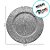 Sousplat Glitter Prateado - 33cm - 1 unidade - Cromus - Rizzo - Imagem 2