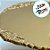 Boleira Ouro - 31x31x10cm - 1 unidade - Cromus - Rizzo - Imagem 3