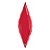 Balão de Festa Microfoil 27" 68cm - Taper Vermelho Rubi - 1 unidade - Qualatex Outlet - Rizzo - Imagem 1