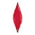 Balão de Festa Microfoil 13" 33cm - Taper Vermelho Rubi - 1 unidade - Qualatex Outlet - Rizzo - Imagem 1