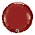 Balão de Festa Microfoil 18" 45cm - Redondo Vermelho Borgonha Metalizado - 1 unidade - Qualatex Outlet - Rizzo - Imagem 1