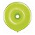 Balão de Festa Látex Donut - Verde Lima - 16" 40cm - 25 unidades - Qualatex Outlet - Rizzo - Imagem 1