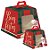 Caixa Panetone com visor Noel - 10 unidades - Cromus Natal - Rizzo Embalagens e Festas - Imagem 1