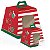 Caixa para Panetone Visor HoHoHo - 10 unidades - Cromus Natal - Rizzo Embalagens - Imagem 1