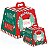 Caixa para Panetone Noel Chef - 10 unidades - Cromus Natal - Rizzo Embalagens - Imagem 1
