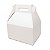 Caixa Sacolinha S11 (15,9cm x 17cm x 10,2cm) Branca 10 unidades Assk Rizzo Embalagens - Imagem 1