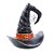 Enfeite de Halloween em Resina - Chapeu de Bruxa - 15x13x19,5cm - 1 unidade - Cromus - Rizzo - Imagem 1