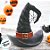 Enfeite de Halloween em Resina - Chapeu de Bruxa - 15x13x19,5cm - 1 unidade - Cromus - Rizzo - Imagem 3