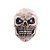 Máscara de Halloween - Caveira com LED - 29cm - 1 unidade - Cromus - Rizzo - Imagem 1