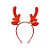 Tiara Chifre Rena de Natal - 24cm - 1 unidade - Cromus - Rizzo - Imagem 1