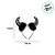 Tiara Diabinha de Halloween - Paetê - 18cm - 1 unidade - Cromus - Rizzo - Imagem 2