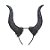 Tiara Chifre de Halloween - Preto - 35cm - 1 unidade - Cromus - Rizzo - Imagem 1