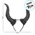 Tiara Chifre de Halloween - Preto - 35cm - 1 unidade - Cromus - Rizzo - Imagem 2