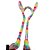 Tiara Orelha Coelho com Movimento - Colorido - 55cm - 1 unidade - Rizzo - Imagem 3