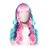 Peruca De Carnaval Longa - Candy Colors - 1 unidade - Cromus - Rizzo - Imagem 1