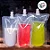 Saco Plástico com Tampa para Bebidas - 300ml - 11x17cm - 6 unidades - Rizzo - Rizzo - Imagem 3