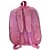 Mochila de Pelúcia Unicórnio Olhos Grandes - Rosa - 30x35cm - 1 unidade - Rizzo - Imagem 2