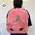 Mochila de Pelúcia Unicórnio Olhos Grandes - Rosa - 30x35cm - 1 unidade - Rizzo - Imagem 4