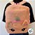 Mochila de Pelúcia Unicórnio Olhos Grandes - Rose - 30x35cm - 1 unidade - Rizzo - Imagem 4