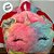 Mochila de Pelúcia Unicórnio - Coloridos Rosa - 25x30cm - 1 unidade - Rizzo - Imagem 5