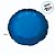 Balão de Festa Metalizado 18"45cm - Azul - 1 unidade - Partiufesta - Rizzo - Imagem 2