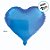 Balão de Festa Metalizado 18"45cm - Coração Azul - 1 unidade - Partiufesta - Rizzo - Imagem 2
