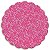 Fundo Rendado Redondo Pink - 100 unidades - Cromus - Rizzo - Imagem 2