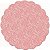 Fundo Rendado Redondo Rose Gold - 100 unidades - Cromus - Rizzo - Imagem 1