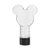 Mini Tubete Lembrancinha Mouse 11cm - Preto - 10 unidades - Rizzo - Imagem 1