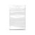 Saco Zip com Furo Fundo Branco - 16x24cm  - 100 unidades - Rizzo - Imagem 1