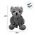 Urso de Pelúcia Cachecol Coração - Azul - 23cm - 1 unidade - Rizzo - Imagem 2