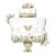 Balão de Festa Microfoil 41" 104cm - Bolo de Casamento Ouro - 1 unidade - Qualatex Outlet - Rizzo - Imagem 1