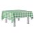 Toalha de Mesa em TNT - 70x70cm - Xadrez Verde - 5 unidades - Best Fest - Rizzo - Imagem 1