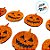 Aplique Decorativo Halloween - Abóbora - 5cm - 10 unidades - Rizzo - Imagem 2
