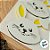Aplique Decorativo - Coelhos Branco e Amarelo - 6cm - 6 unidades - Rizzo - Imagem 3