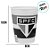 Copo de Plástico 3D - São Paulo - 400ml - 2 unidades - Rizzo - Imagem 2