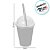 Copo Shake Patrulha Canina - Rosa - 280ml - 1 unidade - Plasútil - Rizzo - Imagem 2