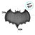 Bandeja Decorativa de Halloween - Morcego Preto - 21x16cm - 1 unidade - Rizzo - Imagem 2
