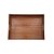 Bandeja Plateau em Plástico Cor Madeira - 45x30x4cm - 1 unidade - Rizzo - Imagem 3