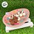Bandeja de Metal Decorativa de Páscoa - Happy Easter - 26x18x3cm - 1 unidade - Rizzo - Imagem 2