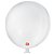 Balão de Festa Látex Gigante 3 pés - 91cm - Branco Polar - 1 unidade - São Roque - Rizzo - Imagem 1