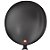 Balão de Festa Látex Gigante 3 pés - 91cm - Preto Ébano - 1 unidade - São Roque - Rizzo - Imagem 1