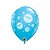 Balão de Festa Látex Liso Decorado - Baby Boy (Menino) Bolinhas - 11" 28cm - 6 unidades - Qualatex Outlet - Rizzo - Imagem 2