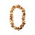 Colar Havaiano Flor Simples - Dourado - 35cm - 1 unidade - Rizzo - Imagem 1