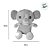 Elefante de Pelúcia com Macacão - 35cm - 1 unidade - Rizzo - Imagem 2