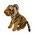 Tigre de Pelúcia - Amarelo - 25cm - 1 unidade - Rizzo - Imagem 2