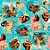 Folha para Ovos de Páscoa Moana 69x89cm - 5 unidades - Cromus - Rizzo - Imagem 1