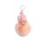Chaveiro De Pelúcia Menina Rosa - 8cm - 1 unidade - Rizzo - Imagem 1