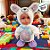 Boneca Baby Pelúcia Branco e Lilas Com Som e Movimento - 28cm - 1 unidade - Rizzo - Imagem 3
